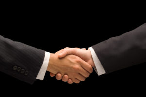 Verbal Agreements-Handshake